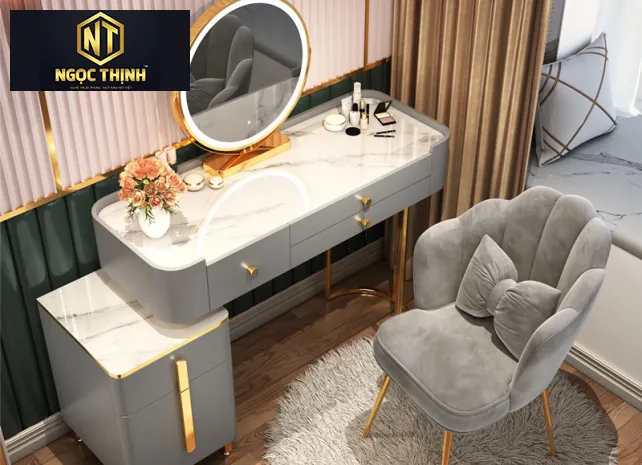 Xưởng Nội Thất Ngọc Thịnh Long Thành - TP.HCM - Bàn trang điểm thông minh - BTĐNT06 Xưởng Nội Thất Ngọc Thịnh Long Thành - TP.HCM - Bàn trang điểm thông minh - BTĐNT06